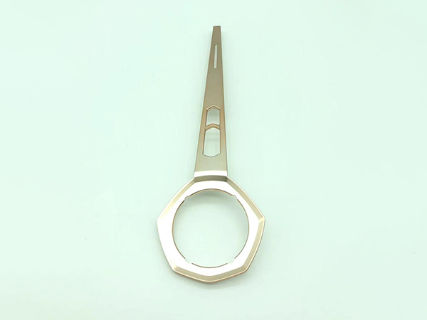 ABS 真空镀香槟金色， 美容仪